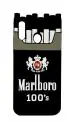 Lejaao Galaxy M20 3D Marlboro Cigarette Design Black Polycarbonate, Thermoplastic Polyurethane Mobile Back Cover (16 x 7.5 x 0.9 cm)