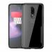 Rakulo Back Cover for OnePlus 7, Eagle Case Hard PC Back Transparent Shock Proof Rubberized Case (Black)