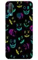 MobiEra Vivo Y15 Multicolor Glow Marshmellow Design Plastic Hard Case Cover
