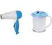 Welcome India Bazaar wib Hair Dryer With Facial Sauna Steamer Vaporizer (2 Items in the set)