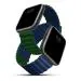 GRIPP Reverser Silicon Magnetic Sports Watch Strap for Smart Watch 42mm / 44mm/ 45mm Series 6/ Series 5/Series 4/Series 3/ Series 2/ Series 1 with Waterproof Durable & Flexible - (Green/Blue)