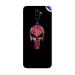 GADGETSWRAP Printed Vinyl Skin Sticker for Oppo A9 2020- Punisher Skull Guns