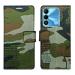 A D Enterprises Army Flip Cover for Tecno Spark 9 | Magnetic Case | Shock Absorbent | Flip Cover Tecno Spark 9
