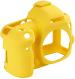 IJJA 5DMIV Silicone protective rubber body cover for Canon 5dM4 Camera (yellow) Camera Bag (Yellow)