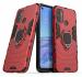 KrKis Motorola Moto G60, Motorola G40 Fusion, Motorola G60, Moto G60 Red Plastic, Rubber Grip Case Back Cover