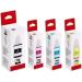 DHEERU Multicolor Ink Bottles for Canon PIXMA G3000, G2000, G2010, G4010, G3010, G2012, G 1000, G1010, Ink Tank Printers and Compatible with GI-790 Original Inks Bottle - Pack of 4
