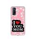 Casotec I Love Mom Design Printed Silicon Soft TPU Back Case Cover for Vivo iQOO Z3