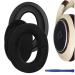Crysendo Black Velvet Headphone Cushion For Senheiser Hd515, Hd518, Hd555, Hd558, Hd560, Hd595, Hd598, Hd599, Pc360 Earpad
