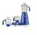 Prestige Deluxe LS Mixer Grinder 750 W, 3 SS Jars (1500 ml, 1000 ml, 300 ml, Blue)