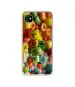 Casotec Colorful Love Design Printed Silicon Soft TPU Back Case Cover for Gionee Max Pro