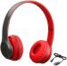 G2L LOW PRICE Over Ear Thunder Beat Sound Lightweight Headphone 10 Hour Playback Bluetooth Headset (Red, On the Ear)