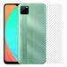 Kite Digital Oppo REALME C11 Back Screen Protective Film Carbon Fiber Skin Transparent Screen Guard Sticker (Pack of 3)