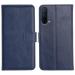 Genron OnePlus Nord CE Flip Cover Case | 360 Protection | Inbuilt Stand & Pockets | Wallet Style Leather Flip Back Cover Case for OnePlus Nord CE (Blue)