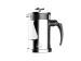 InstaLite French Press Coffee Maker with 4 Level Filtration System - 304 Grade Stainless Steel , 600ml , Silver