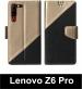 Sbms Lenovo Z6 Pro Black Artificial Leather Shock Proof Flip Cover