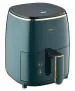 Pigeon Healthifry Digital Air Fryer, 360 Degree, 1200 W with Non-Stick 4.2 L Basket - Green