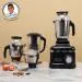 Wonderchef Sumo DLX 4 Jar Mixer Grinder (1000 Watts, Black)