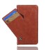 Trounce Flipper Brown Faux Leather Cards & Cash Pockets Wallet Flip Cover For OnePlus 7T Pro |Mobile Case|Back Flip Cover
