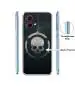 Casotec Skull Pattern Print Design Printed Silicon Soft TPU Back Case Cover for Motorola Moto G84 5G