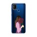 Emble Designer Clear Tranperant Silicone Case For Samsung M31 Prime -Design A25 ( TPU | Soft , Samsung M31 Prime | Multicolor )