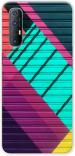 CustomEra Oppo Reno 3 Pro Multicolour Color Shutter Design Polycarbonate Hard Case Back Cover