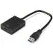Microware USB 3.0 Male to HDMI Female Adapter for Projector or Display or TV or Set Up Box, Black