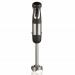HEMIZA HAND BLENDER with Powerful Super Silent Variable Speed and Turbo Function| Stainless Steel Blade & Detachable Stem, (Black/Silver)
