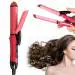 FRESTYQUE - Pink 2 in 1 Hair Straightener and Curler(Straightener&curler for women & men)