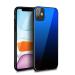 Foso Apple Iphone 11 Blue Tempered Glass Back Cover 36.0 x 20.5 x 1.8 cm