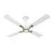 Havells Leganza 4 Blade 1200mm Ceiling Fan, Pearl White Silver