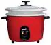 Pigeon JOY Unlimited 1.8DX Electric Rice Cooker with Steaming Feature (1.8 L, Red)