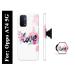 BUDDHU Love Printed Hard Back Case with Mobile Holder, Pop socket for Oppo A74 5G