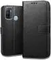 Clickaway Leather Finish Flip Cover for Oppo A53/Oppo A32 Inside Pockets & Inbuilt Stand Wallet Style Back Case Magnet Closure (Black)