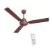 Havells 1200mm Artemis BLDC Motor Ceiling Fan | 5 Star Rated with Remote Control, 100% Copper, Upto 60% Energy Saving | Winner of National Energy Conservation Award (2021) | (Pack of 1, Brown)