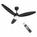 DIGISMART Autum Mark-1 BLDC Motor Fan 1200 MM (28 Watts) LED Light |Remote| 3 Blades 380 RPM High Speed Ceiling Fan (SMOKE BROWN)