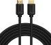 Baseus Black HDMI Cable 5 m Aluminium High Definition Series HDMI to HDMI Adapter Cable Compatible with HDMI Interface, One Cable
