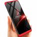 MONKISH Vivo Y93 Black, Red Polycarbonate GKK Double Dip Full Protection 360 Degree Protection Back Case Cover|Mobile Cover|Mobile case|Flip cover