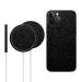Shopymart iPhone 14 Pro Max Black Honeycomb Vinyl Slim, Light with Perfect Fit Magsafe Charger with Mobile Skin Sticker Combo