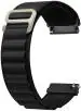 Artmu Black Silicone, Nylon Smart Watch Strap For Fire Bolt 360Pro, Fire Bolt Invincible Bsw 020 22 Mm