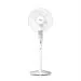 CROMPTON Highspeed Torpedo 400 mm 3 Blade Pedestal Fan (KD White, Pack of 1)