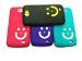 CLUBCLASSY TPU Back case Cover Soft Smile Designe Pack of 4 pc.Compatible for gionee p2 Mix Colors Smiley Design retllllghfh gfihi