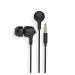 mPix Xiaomi Mi Earphones Basic with Mic, Ultra Deep Bass & Aluminium Sound Chamber (Black)