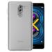 Fashionury Back Cover for Honor 6X Flexible | Silicone |Transparent