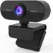 AUSHA Webcam Full HD Web Camera,USB PC Computer Webcam with Microphone, Laptop Desktop Full HD Camera Video Webcam 110 Degree Widescreen,Pro Streaming Webcam for Recording,Calling,Conferencing,Gaming