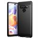 MULTRONICS Black Rubber Back Cover Compaitible With Lg Stylo 6, Lg K71