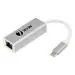7 seven USB Type C to Ethernet Adapter Gigabit Rj45 to Thunderbolt 3 Network 1000mbps Lan Converter Compatible With Macbook Pro