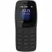 Nokia 105 DS, Charcoal, Featurephone