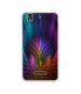 Casotec Multicoloured Design Printed Silicon Soft TPU Back Case Cover for Yu Yureka