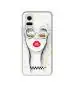 Casotec Girl Design Printed Silicon Soft TPU Back Case Cover for Vivo Y53S
