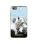 Casotec Snow Lion Design Printed Silicon Soft TPU Back Case Cover for Micromax Canvas Juice 4G Q461